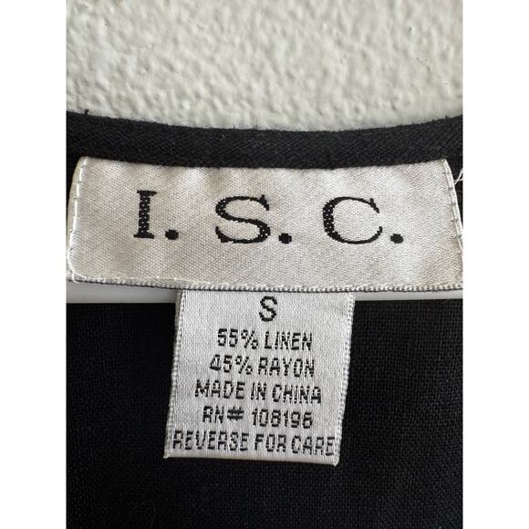 I.S.C. Vintage Linen Tank Top Size S - Picture 7 of 7